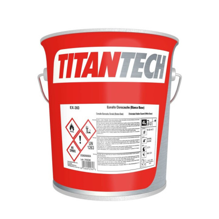 TitanTech EX-360 Esmalte Clorocaucho